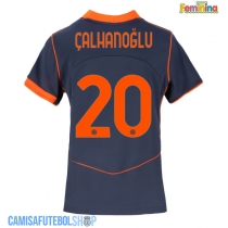 Camisa de time de futebol Inter Milan Hakan Calhanoglu #20 Replicas 3º Equipamento Feminina 2025-26 Manga Curta